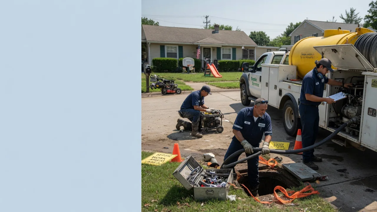 Septic Tank Pumping in Belle Mead, NJ near me